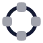 Ellipseselection icon with bulk rounded style