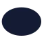 Ellipse icon with solid standard style