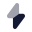Energy icon with bulk rounded style