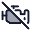 Engineslash icon with duotone standard style