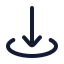 Enteringgeofence icon with stroke rounded style