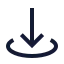 Enteringgeofence icon with stroke sharp style