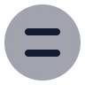 Equal Sign Circle icon preview