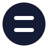 Equal Sign Circle icon preview