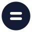 Equalsigncircle icon with solid standard style