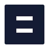 Equal Sign Square icon preview