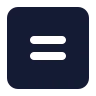 Equal Sign Square icon preview