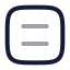 Equalsignsquare icon with twotone rounded style