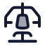Equipmentchestpress icon with duotone rounded style