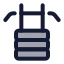 Equipmentgym icon with duotone standard style
