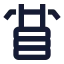 Equipmentgym icon with solid sharp style