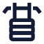 Equipmentgym icon with solid sharp style