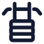 Equipmentgym icon with solid standard style