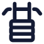 Equipmentgym icon with solid standard style