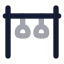 Equipmentgym icon with bulk rounded style