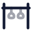 Equipmentgym icon with bulk rounded style