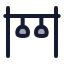 Equipmentgym icon with duotone rounded style