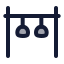 Equipmentgym icon with duotone rounded style