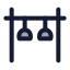 Equipmentgym icon with duotone standard style