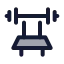 Equipmentgym icon with duotone standard style