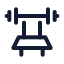 Equipmentgym icon with stroke standard style