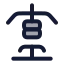 Equipmentweightlifting icon with duotone rounded style