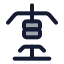 Equipmentweightlifting icon with duotone standard style