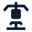 Equipmentweightlifting icon with solid sharp style