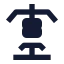 Equipmentweightlifting icon with solid sharp style