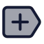 Eraseradd icon with duotone standard style
