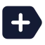 Eraseradd icon with solid standard style