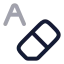 Eraserauto icon with twotone rounded style