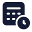 Estimate icon with solid standard style
