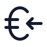 Euro Receive icon preview