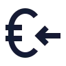 Euro Receive icon preview