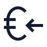Euro Receive icon preview