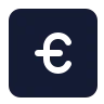 Euro Square icon preview