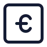 Euro Square icon preview