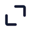 Expand icon with solid standard style