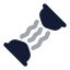 Expander icon with bulk rounded style