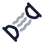 Expander icon with twotone rounded style