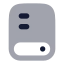 Externaldrive icon with bulk rounded style
