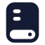 Externaldrive icon with solid standard style