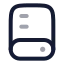 Externaldrive icon with twotone rounded style