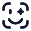Facemimic icon with solid rounded style