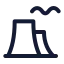 Factory icon with stroke standard style