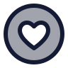 Favourite Circle icon preview