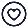 Favourite Circle icon preview