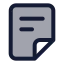 File icon with duotone standard style