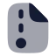 Filearchive icon with bulk rounded style